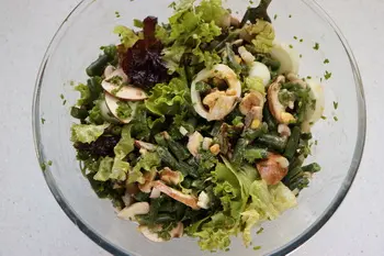 Salade mélangée très verte : Étape 7