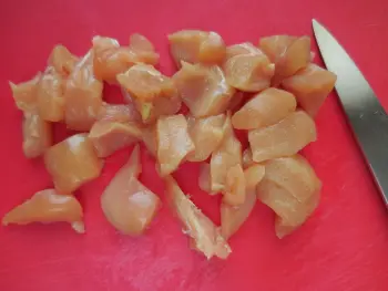 Salade grecque au poulet : Étape 3