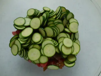 Salade grecque au poulet : Étape 6