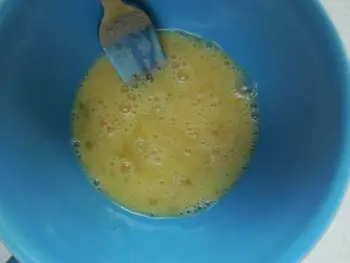 Salade verdure et petite omelette : Étape 4