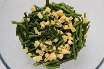 Salade haricots verts-pommes de terre au paprika : Étape 5