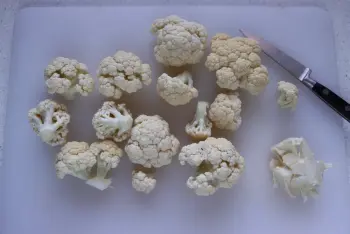 Taboulé de chou fleur d'hiver : Étape 1