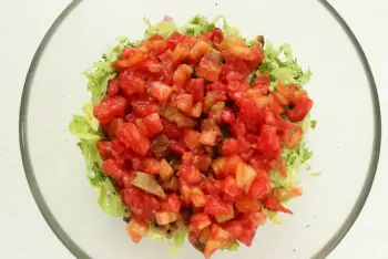 Salade shiro-goma : Étape 11