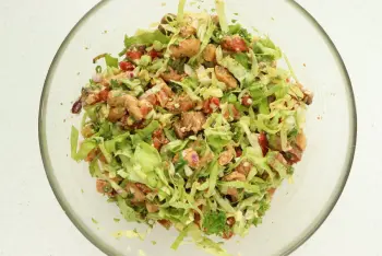 Salade shiro-goma : Étape 12