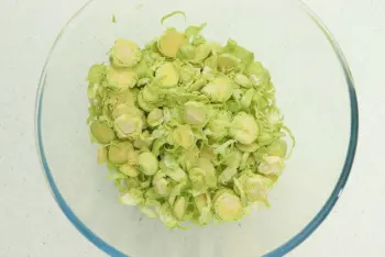 Salade Bruxelles-Bombay : Étape 1