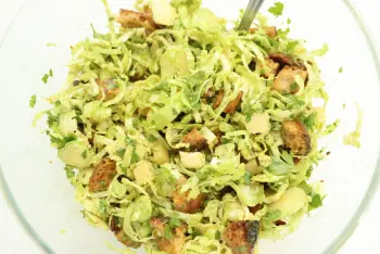 Salade Bruxelles-Bombay : Étape 6