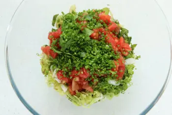 Rafraichissante salade d'été : Étape 5