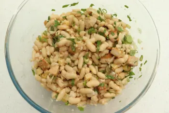 Salade de haricots blancs, thon et Cheddar : Étape 7