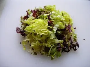 Salade mélangée : Étape 4