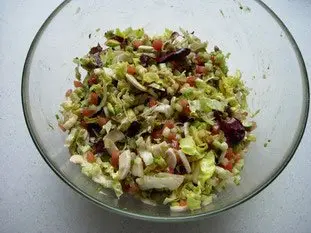 Salade mélangée : Étape 9