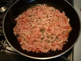 Salade un peu Alsacienne : Étape 2