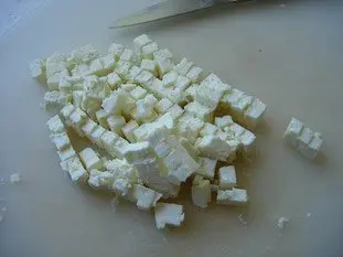 Salade grecque : Étape 4