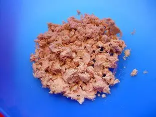 Salade mélangée concombre et saumon : Étape 4