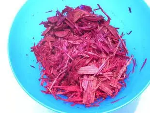 Salade de betteraves croquantes : Étape 2