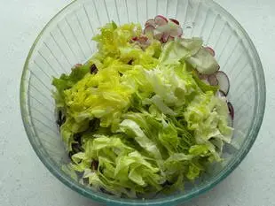 Salade tiède de poulet : Étape 4