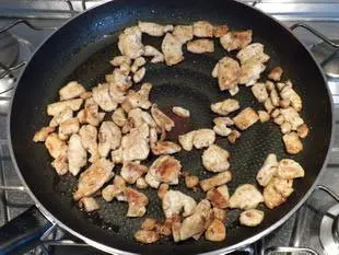 Salade tiède de poulet : Étape 6