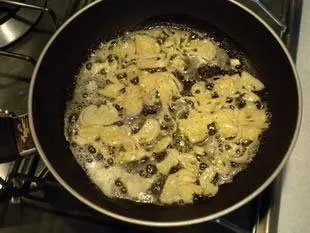 Salade tiède de pommes de terre et artichauts violets : Étape 5