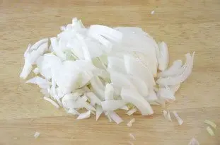 Salade mi-croquante aux crevettes : Étape 2