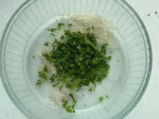 Salade de Valay : Étape 3