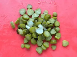 Salade de cervelas : Étape 3