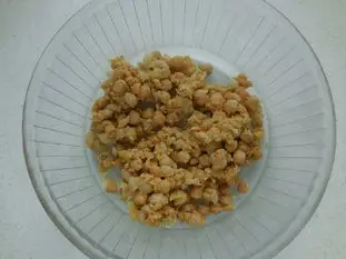 Salade de pois-chiche : Étape 2