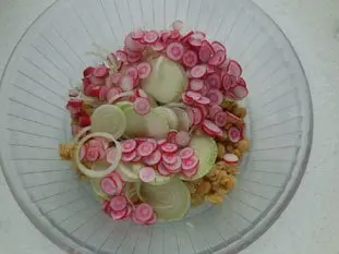 Salade de pois-chiche : Étape 3