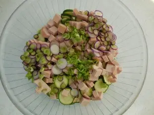 Salade Piémontaise verte : Étape 4