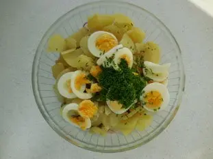 Salade Piémontaise verte : Étape 5