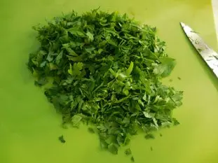 Taboulé Libanais : Étape 3