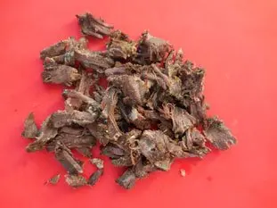 Salade de lentilles et viande froide : Étape 1