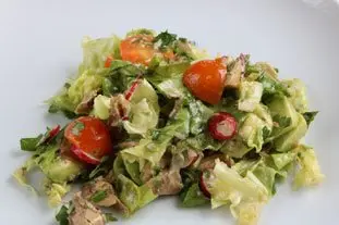 Salade poulet-avocat