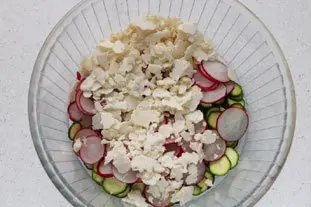 Salade croquante de printemps : Étape 7