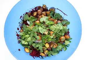 Salade de betteraves et poulet grillé : Étape 7