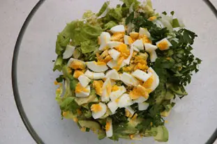 Salade verte d'avocat : Étape 6