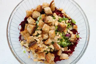 Salade de betteraves aux noix de cajou : Étape 6