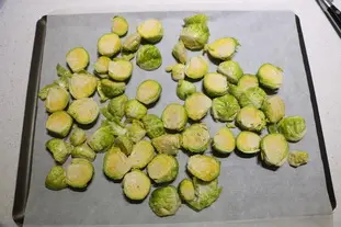 Soupe rustique aux poireaux et choux de Bruxelles : Étape 5