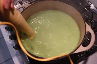 Soupe poireaux-topinambours : Étape 7