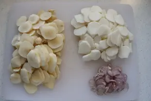 Potage topinavet : Étape 1