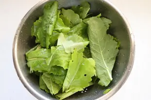 Potage topinavet : Étape 2