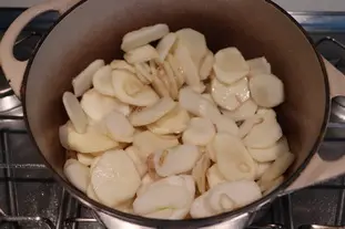 Potage topinavet : Étape 4