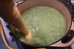 Potage topinavet : Étape 9