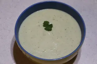 Potage céleri et persil