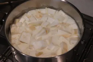 Potage céleri et persil : Étape 2