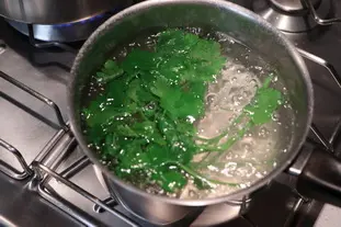 Potage céleri et persil : Étape 3