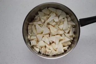 Potage céleri et sésame : Étape 1