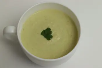 Potage poireaux-céleri