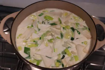 Potage poireaux-céleri : Étape 6