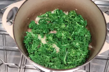 Potage chou kale et pommes de terre : Étape 5