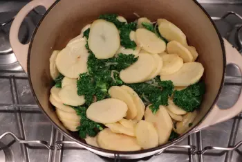 Potage chou kale et pommes de terre : Étape 6