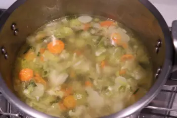 Soupe de légumes d'hiver : Étape 10